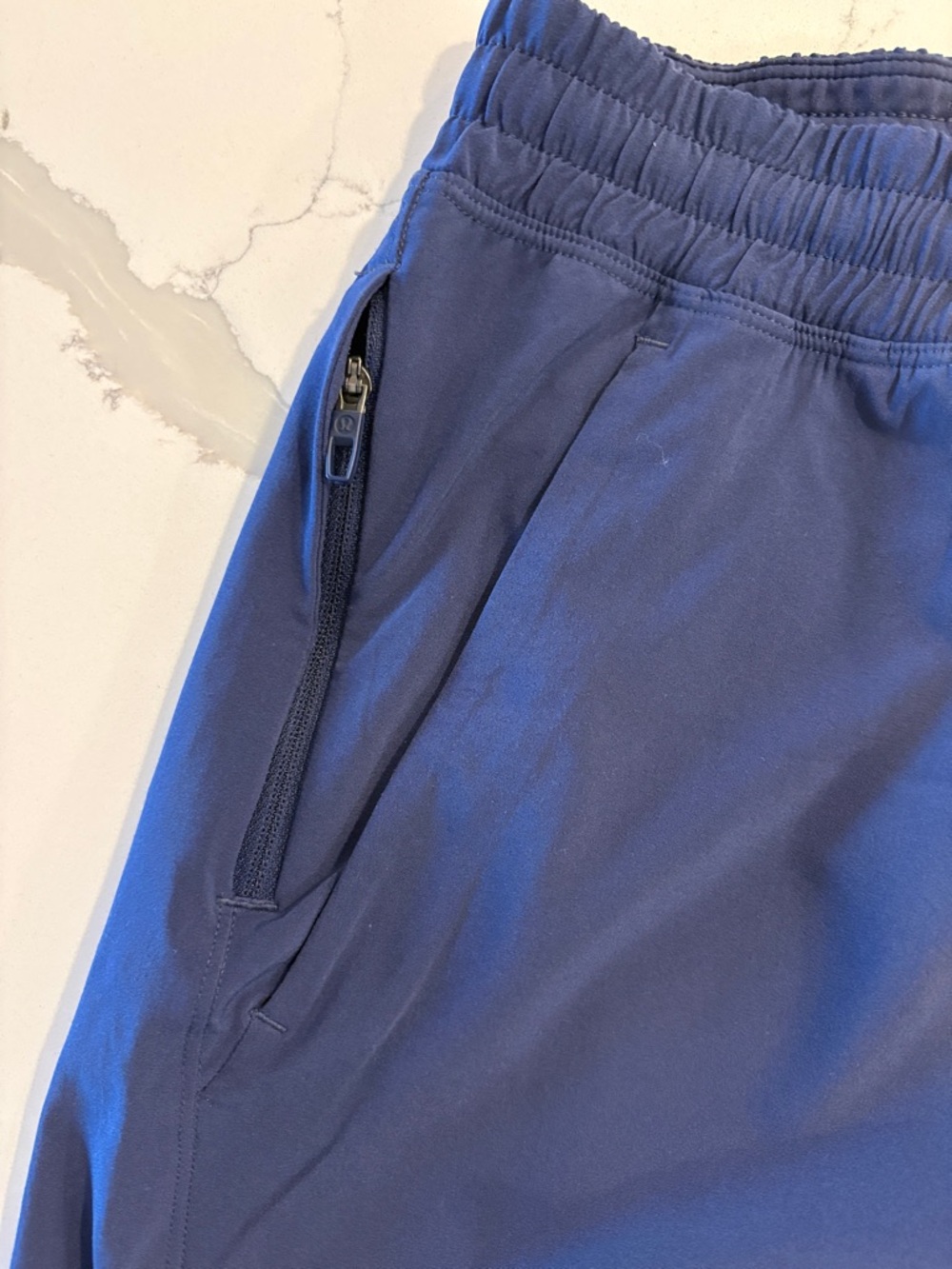 Lululemon Pace Breaker Linerless 5” Shorts ~ Small ~ True Navy - Picture 4 of 10